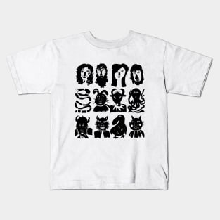 People & Creatures Kids T-Shirt